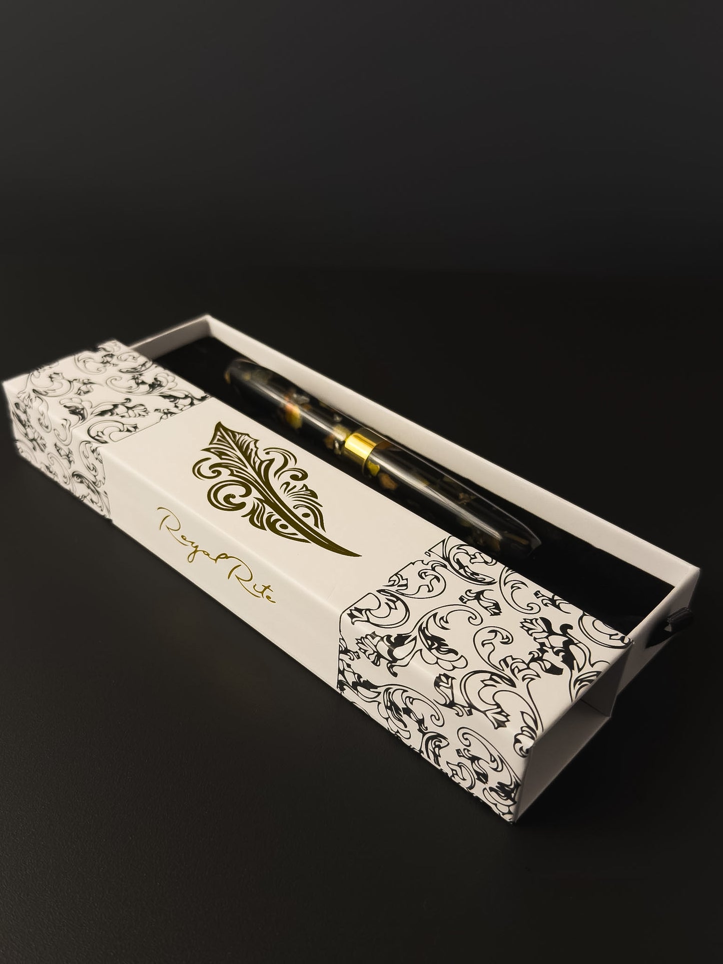 Heirloom No. 004 — Midnight Mosaic & Smooth Raw Brass
