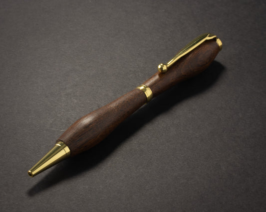 The Obsidian Regent — Slimline, Gold Hardware