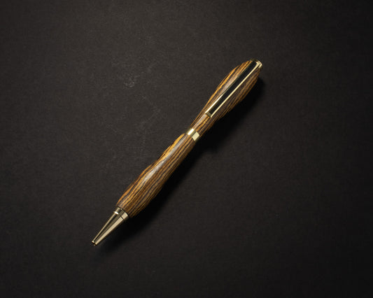 The Aureus Stripe — Slimline, Gold Hardware