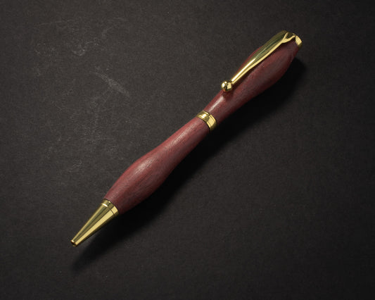 The Amethyst Regent — Slimline, Gold Hardware