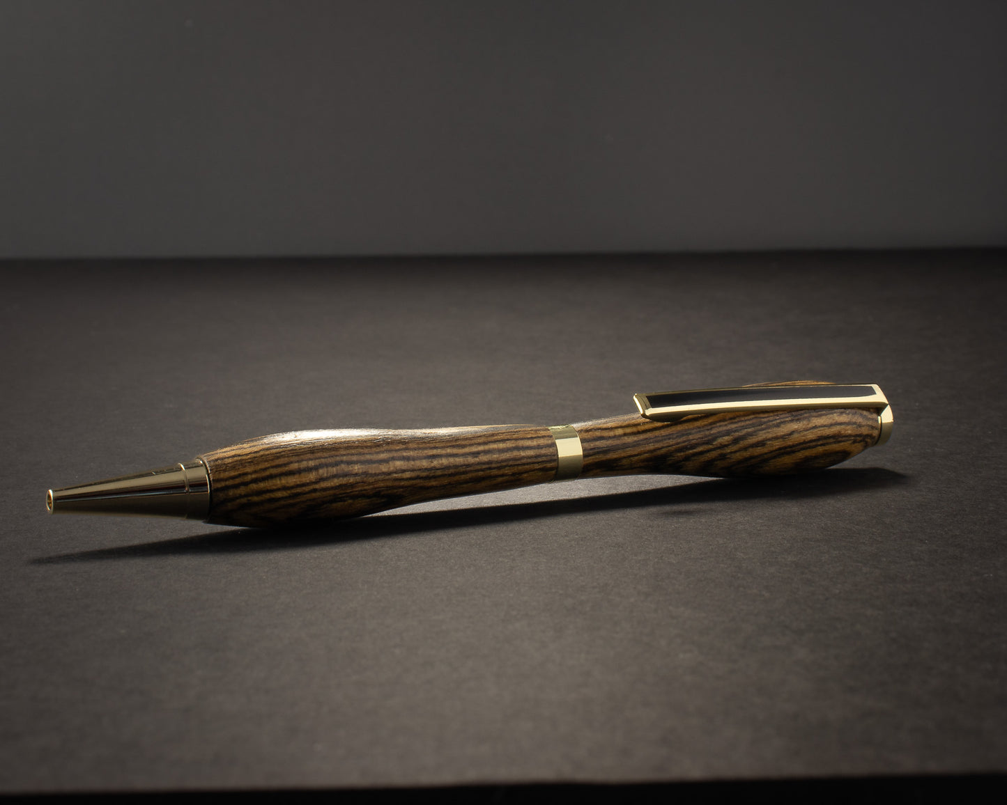 The Aureus Stripe — Slimline, Gold Hardware