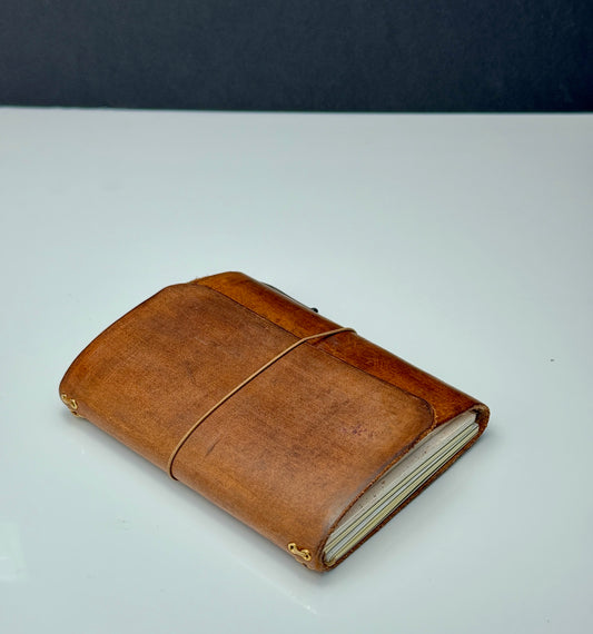 Leather Pocket Journal Cover