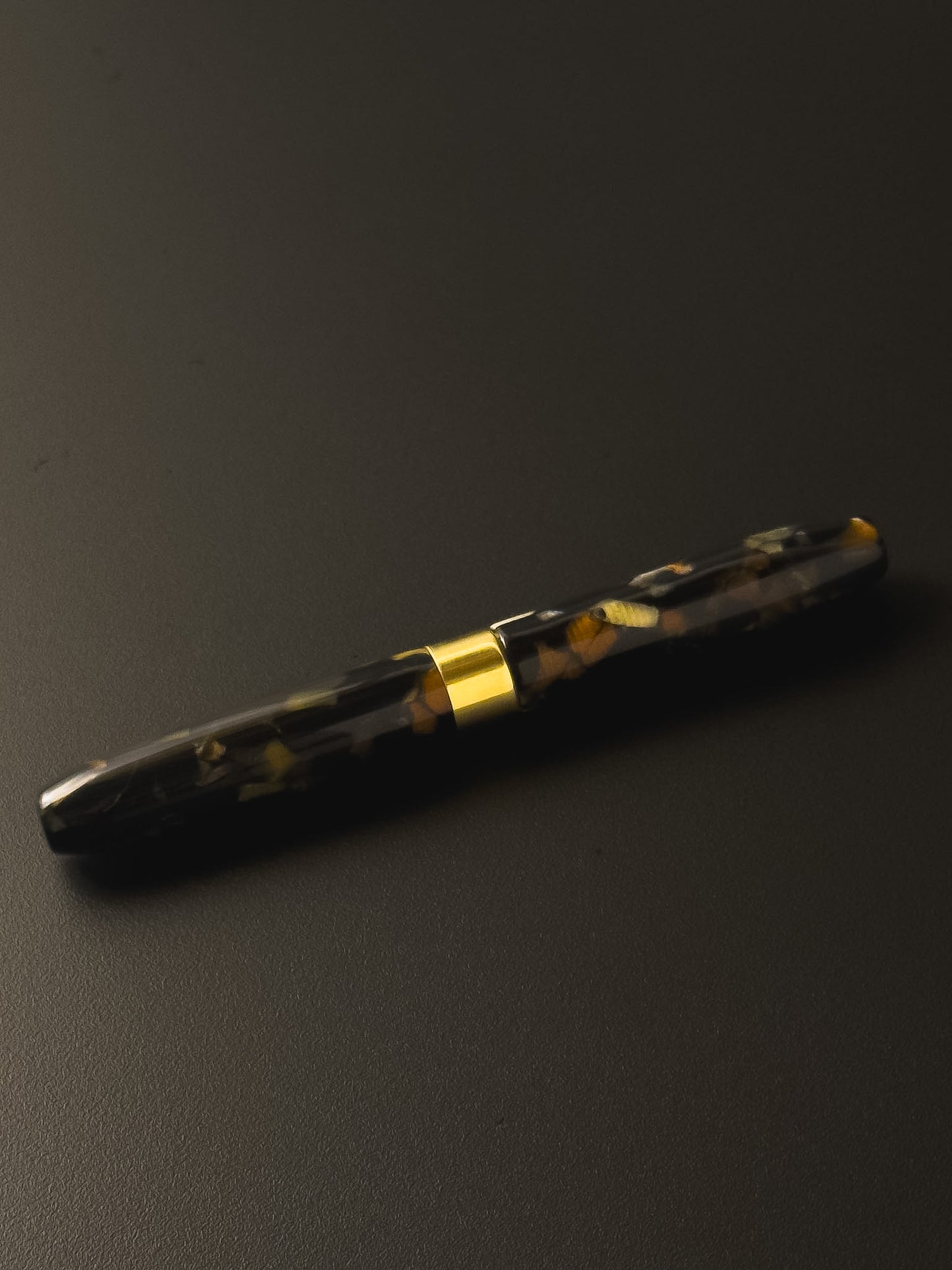 Heirloom No. 004 — Midnight Mosaic & Smooth Raw Brass