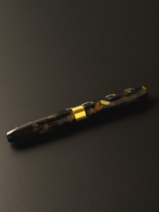 Heirloom No. 004 — Midnight Mosaic & Smooth Raw Brass