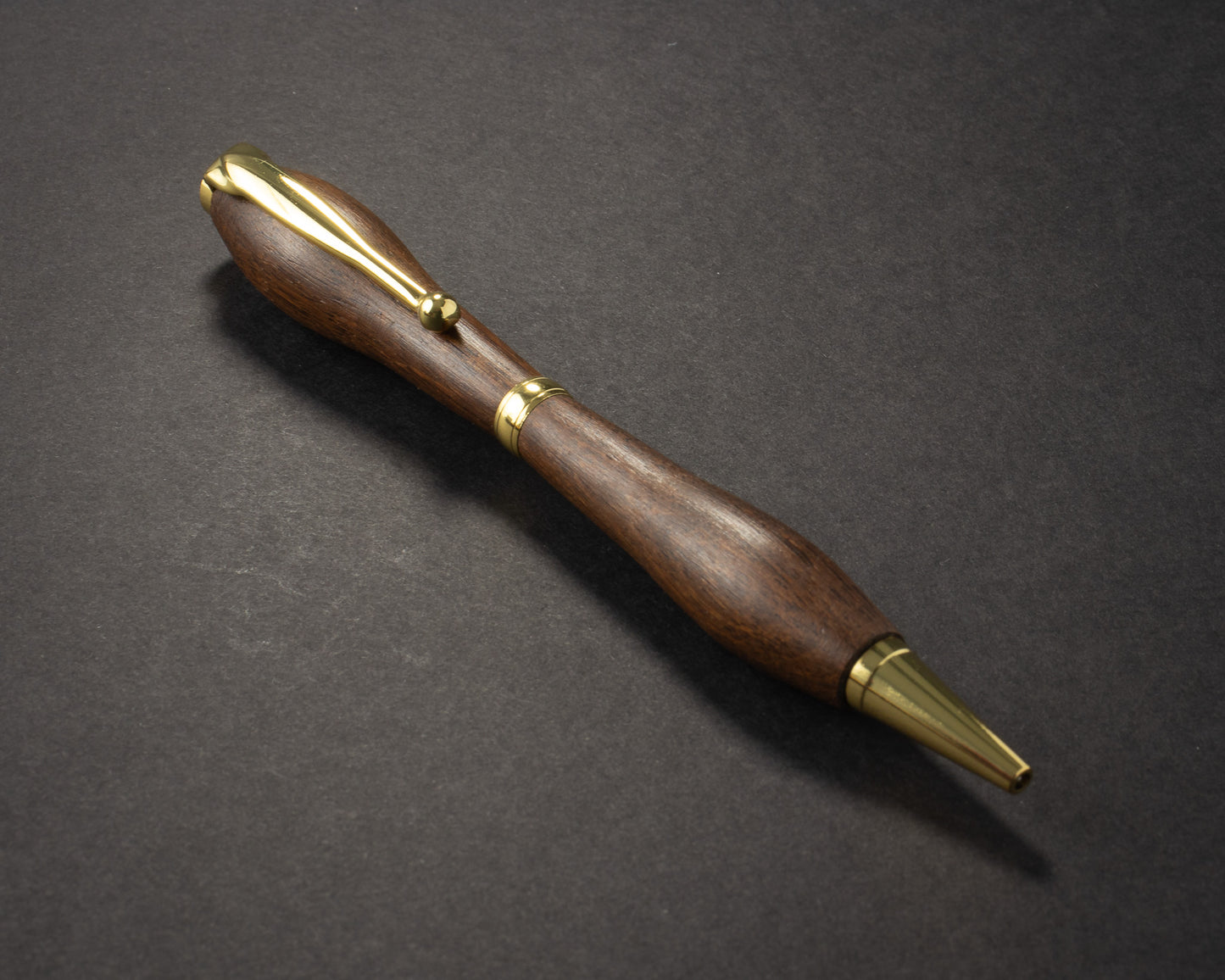 The Obsidian Regent — Slimline, Gold Hardware