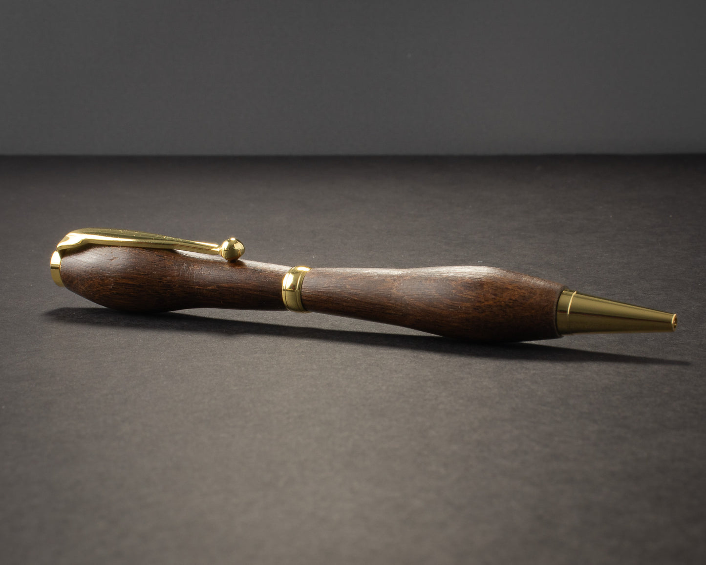 The Obsidian Regent — Slimline, Gold Hardware