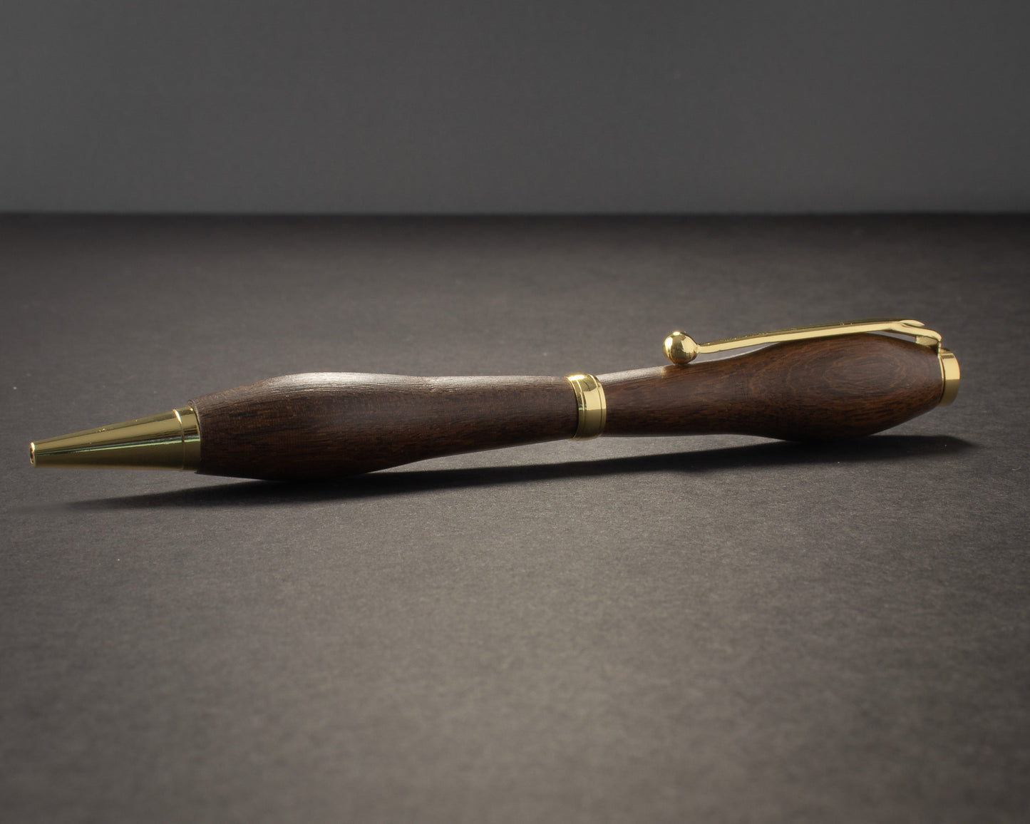 The Obsidian Regent — Slimline, Gold Hardware