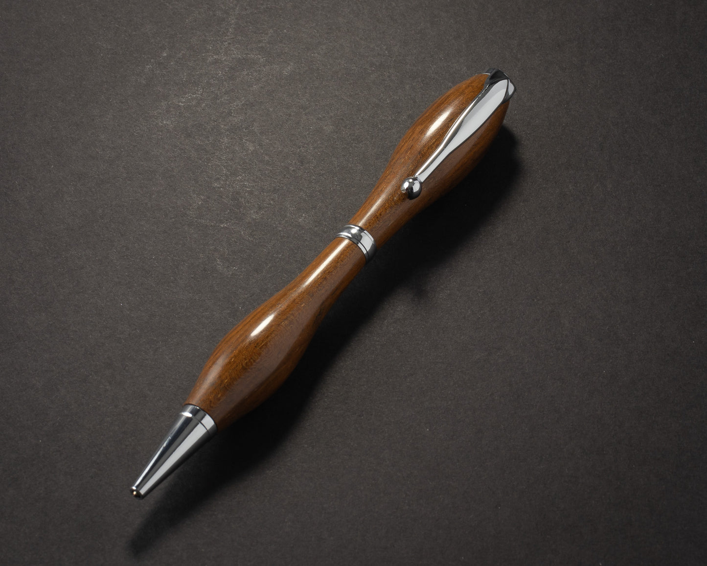 The Ashen Curve — Slimline, Chrome Hardware