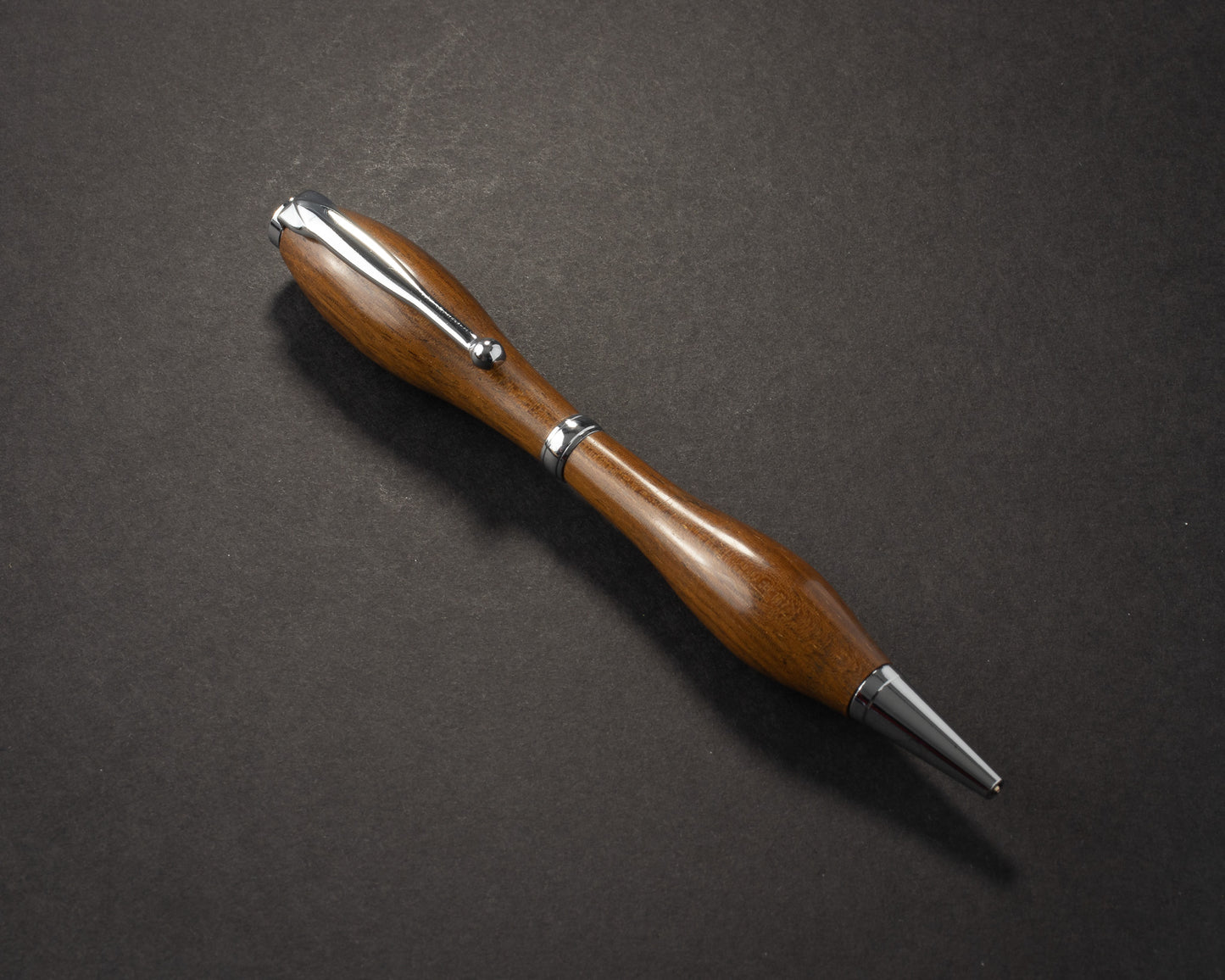 The Ashen Curve — Slimline, Chrome Hardware