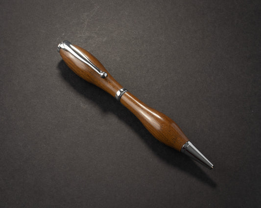 The Ashen Curve — Slimline, Chrome Hardware