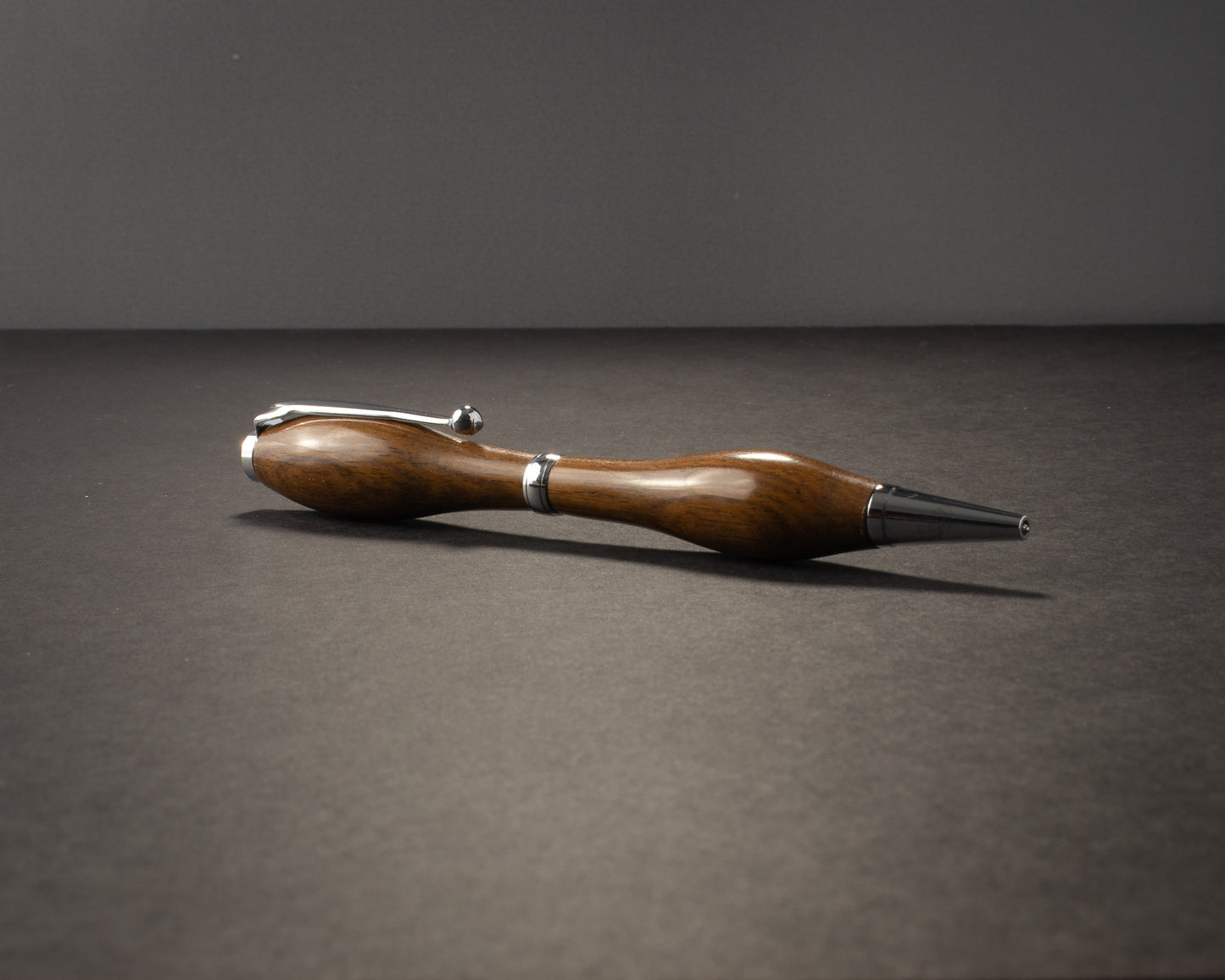 The Ashen Curve — Slimline, Chrome Hardware