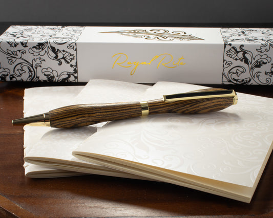 The Aureus Stripe — Slimline, Gold Hardware