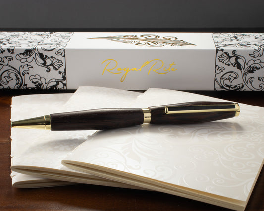 The Ebony Lineage — Slimline, Gold Hardware