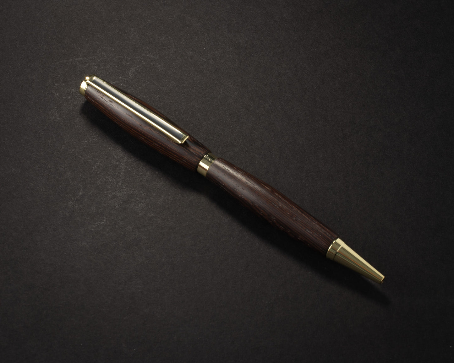 The Ebony Lineage — Slimline, Gold Hardware