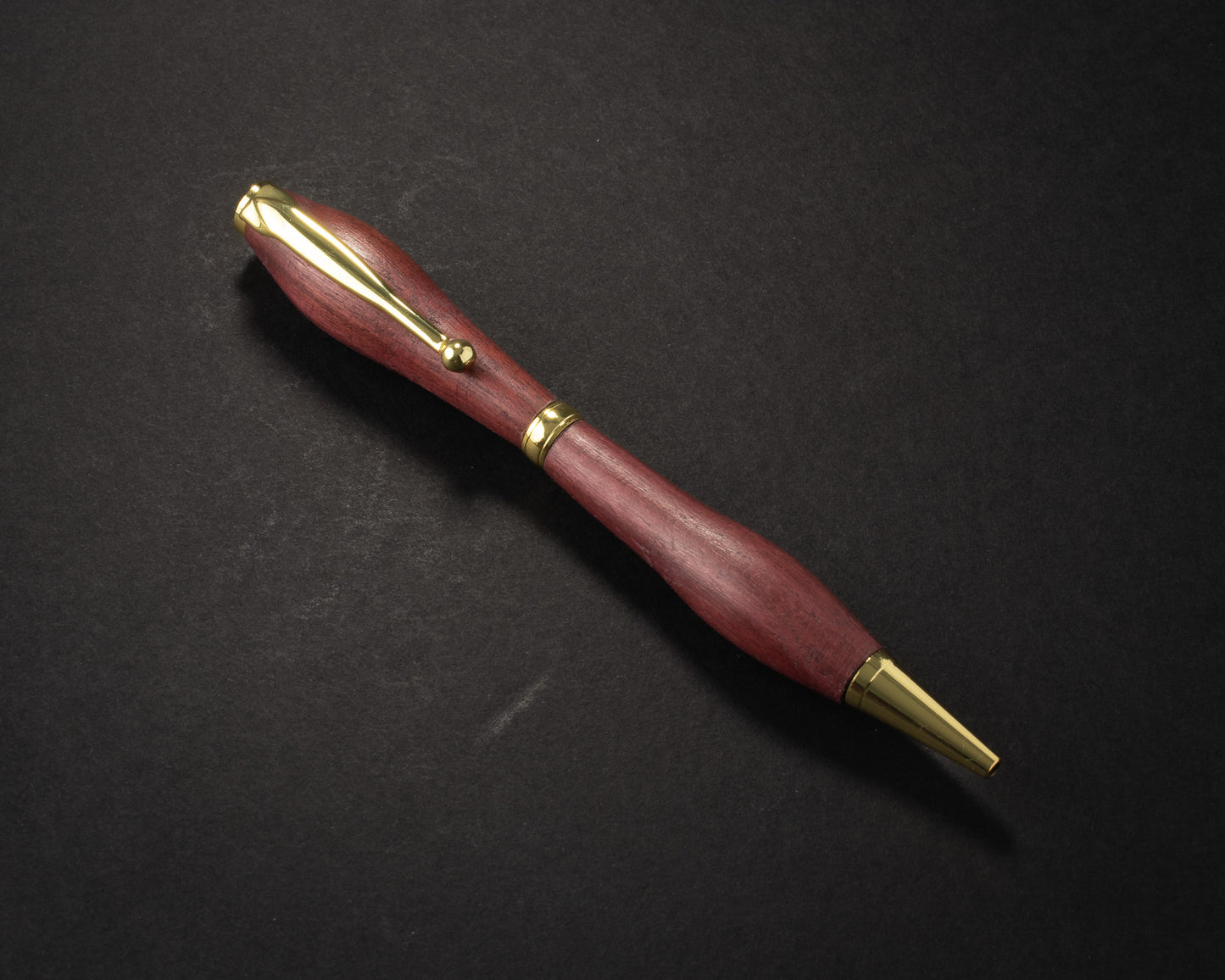 The Amethyst Regent — Slimline, Gold Hardware