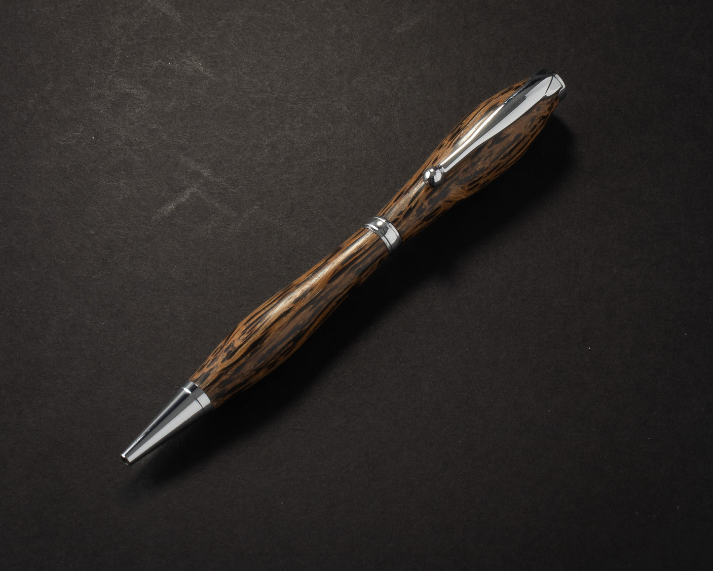Eclipse Fang — Slimline, Satin Chrome Hardware