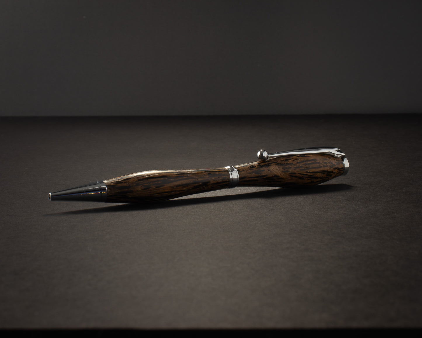 Eclipse Fang — Slimline, Satin Chrome Hardware