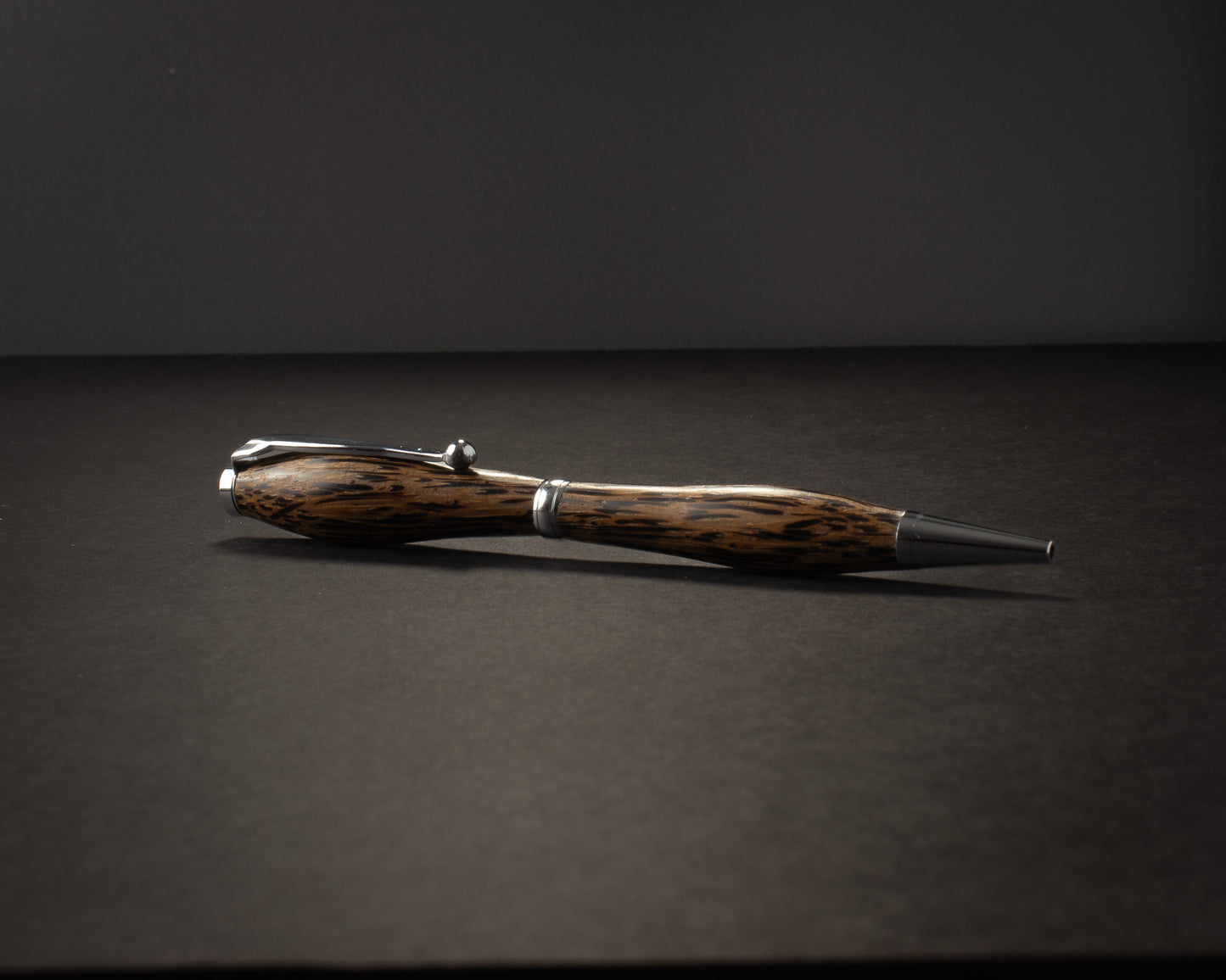 Eclipse Fang — Slimline, Satin Chrome Hardware