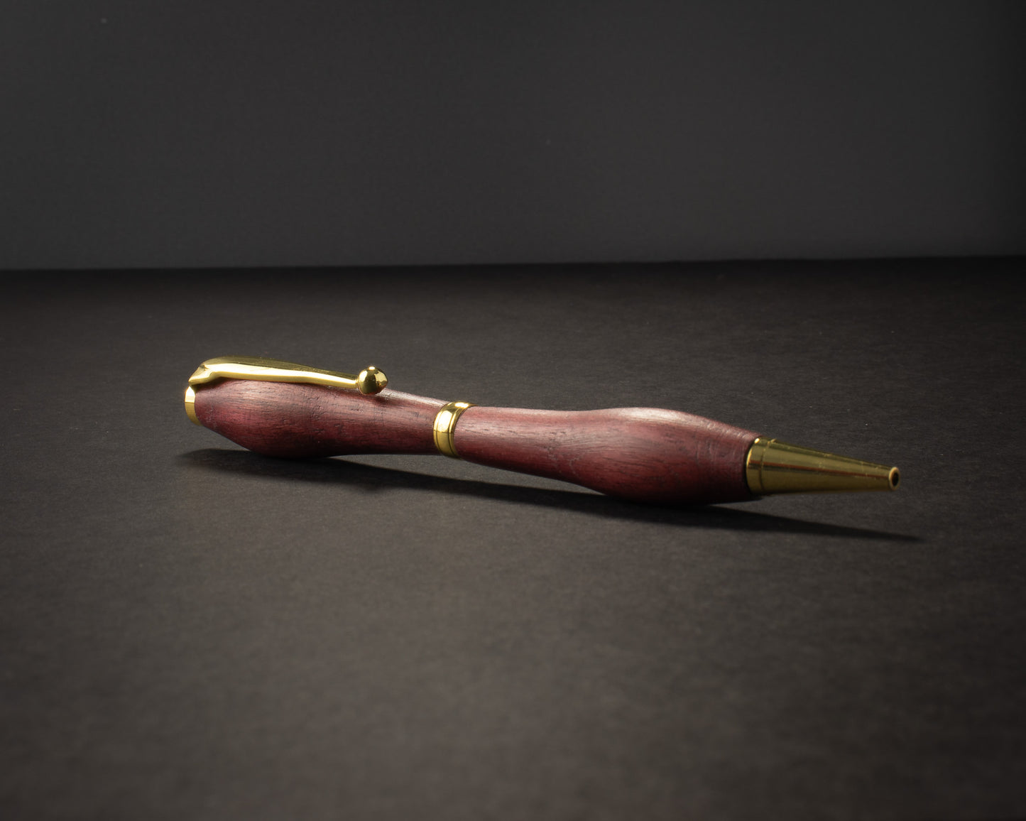 The Amethyst Regent — Slimline, Gold Hardware