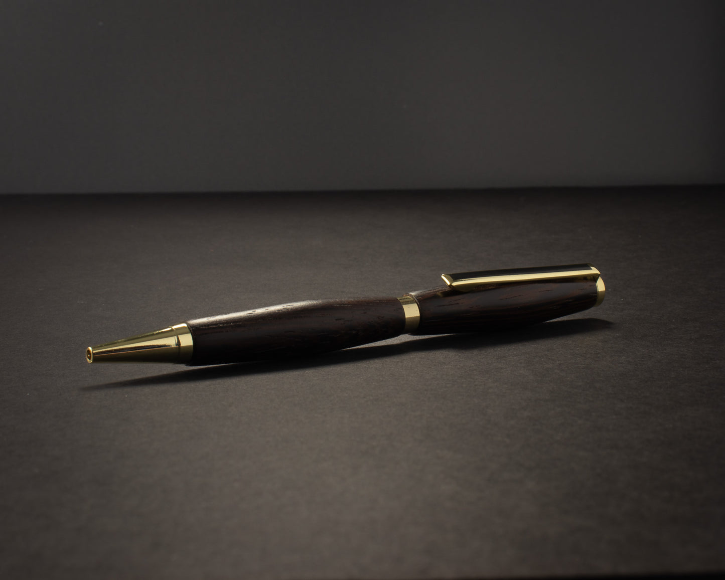 The Ebony Lineage — Slimline, Gold Hardware