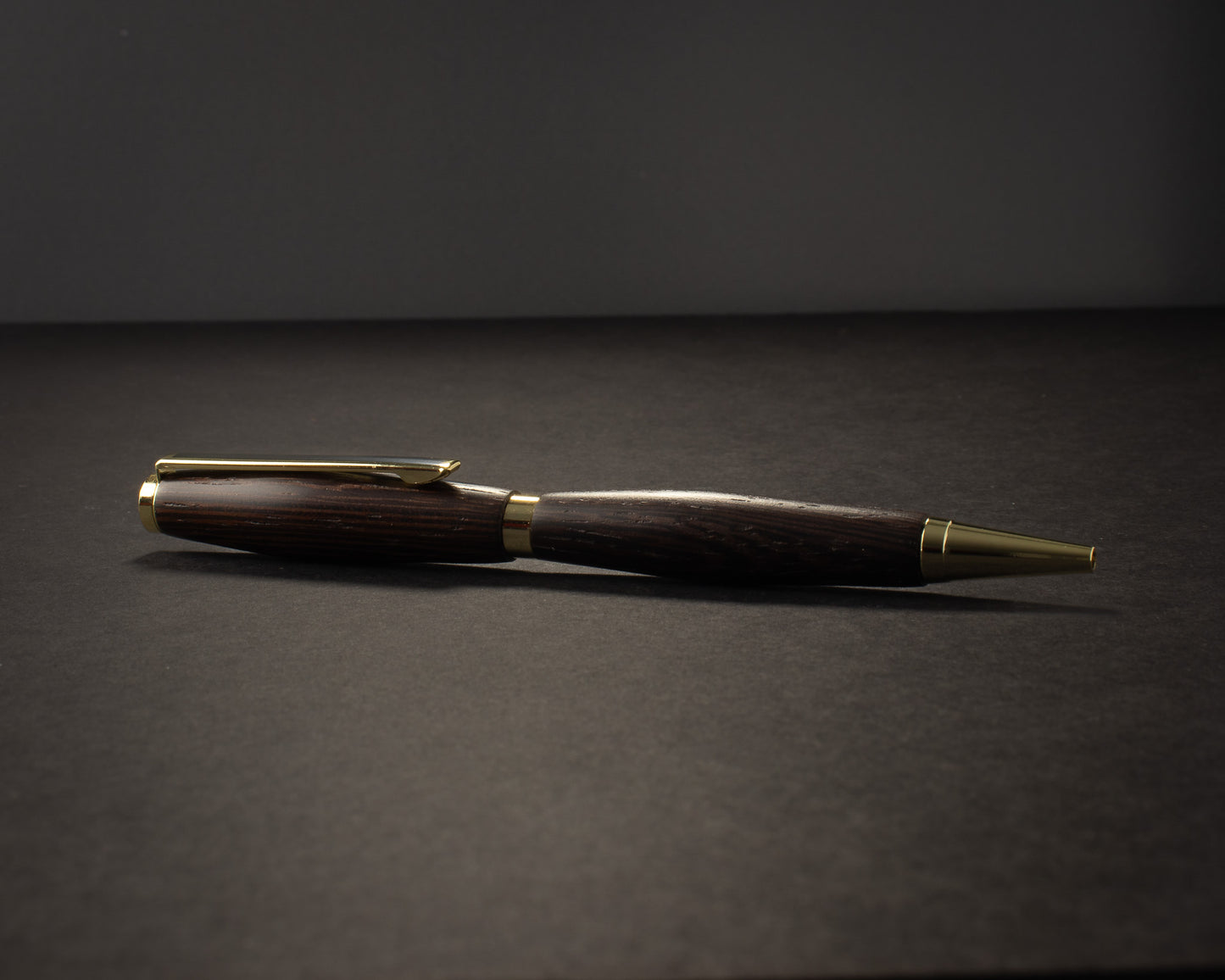 The Ebony Lineage — Slimline, Gold Hardware